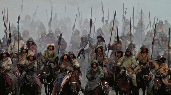 Mongol armies which invaded China and created the Yuan Dynasty